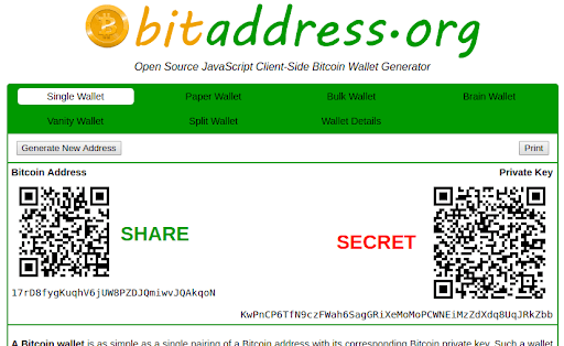 btc address